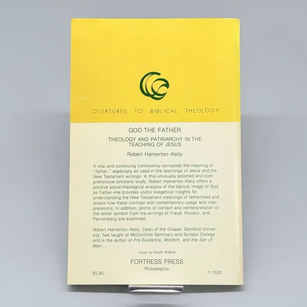 God the Father : Theology and Patriarchy in the Teaching of Jesus Paperback Book